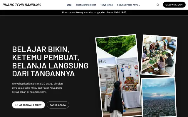Tampilan tema Wisuda